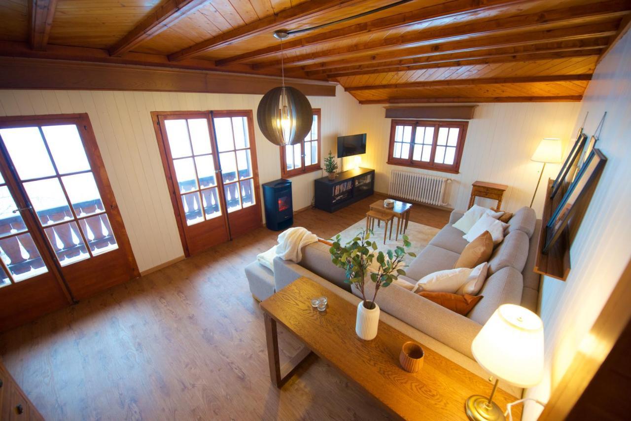 Chalet Serpolet - Appartement Leysin Extérieur photo