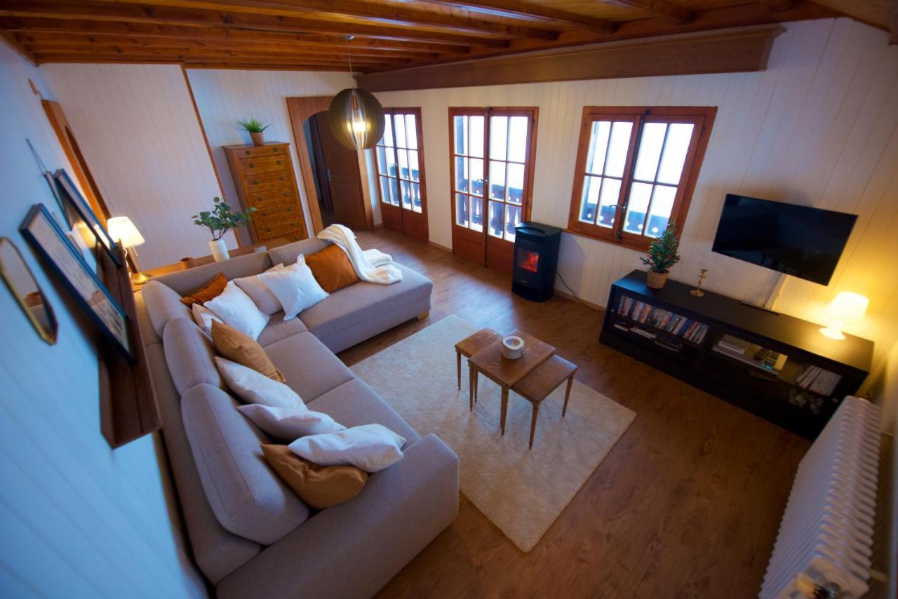 Chalet Serpolet - Appartement Leysin Extérieur photo
